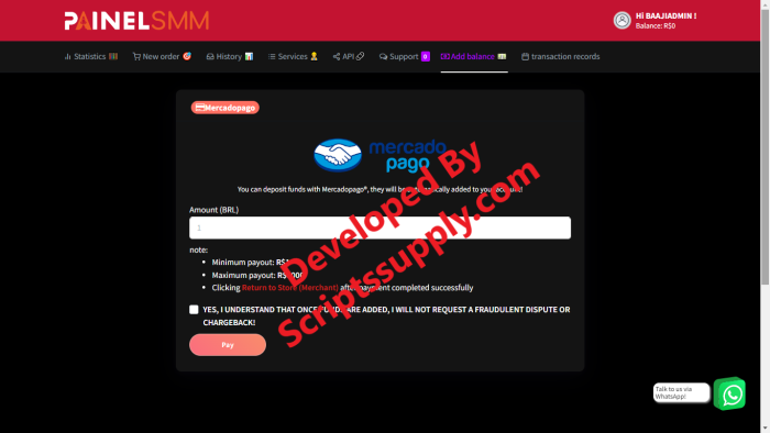 2023 Modified SmartPanel SMM Panel Script Download [Nulled]